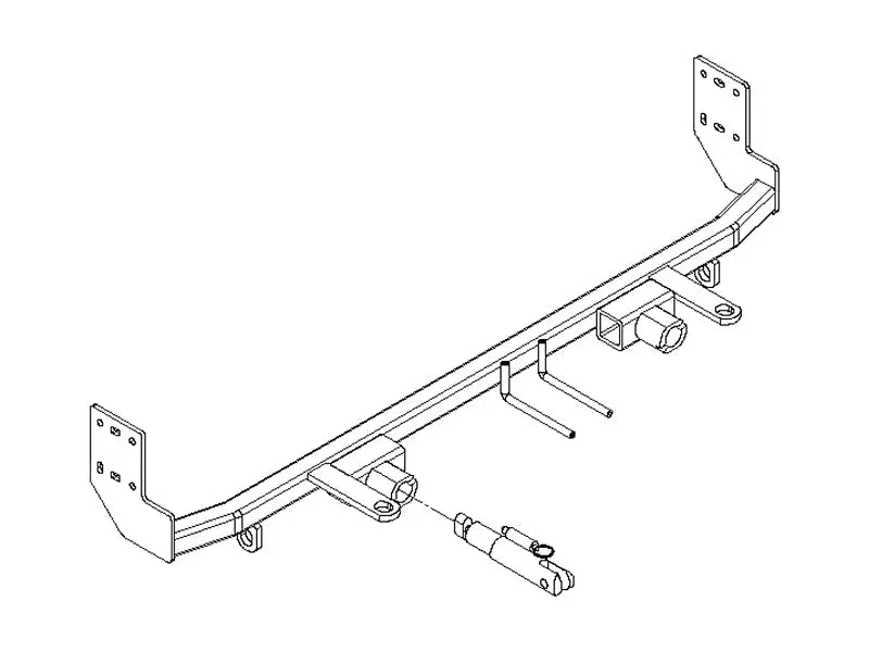 Blue Ox BX2326 Base Plate for Easy Hyundai Entourage Towing bx2326