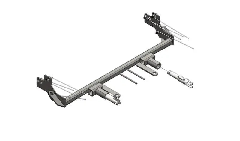 Blue Ox BX2331 Base Plate for Easy Hyundai Towing bx2331