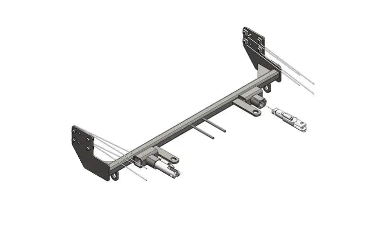 Blue Ox BX2333 Base Plate for Easy Hyundai Accent Towing bx2333