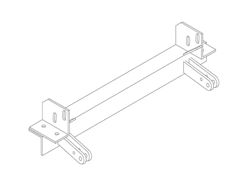 Blue Ox BX2508 Base Plate for Easy Mazda Navajo Towing bx2508