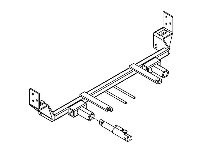 Blue Ox BX2525 Base Plate for Easy Mazda 5 Towing bx2525