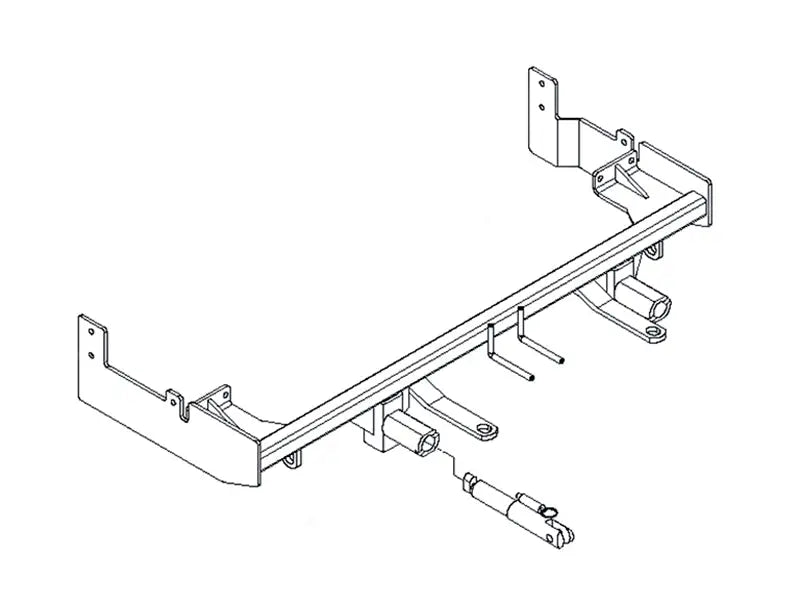 Blue Ox BX2616 Base Plate for Mercury Milan Hybrid bx2616