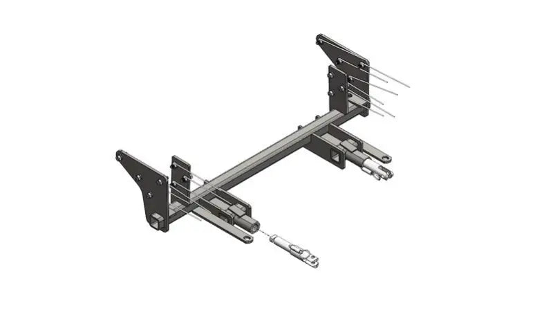 Blue Ox BX2648 Base Plate for Easy Ford E350 Setup bx2648