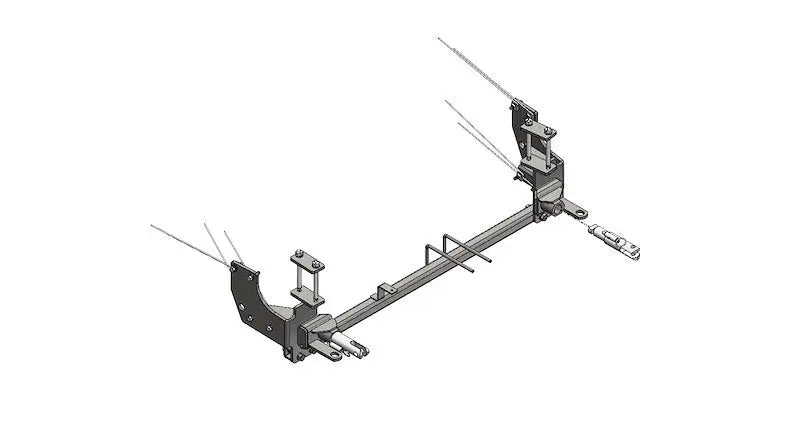 Blue Ox BX2667 Base Plate for Easy Ford Edge Towing bx2667