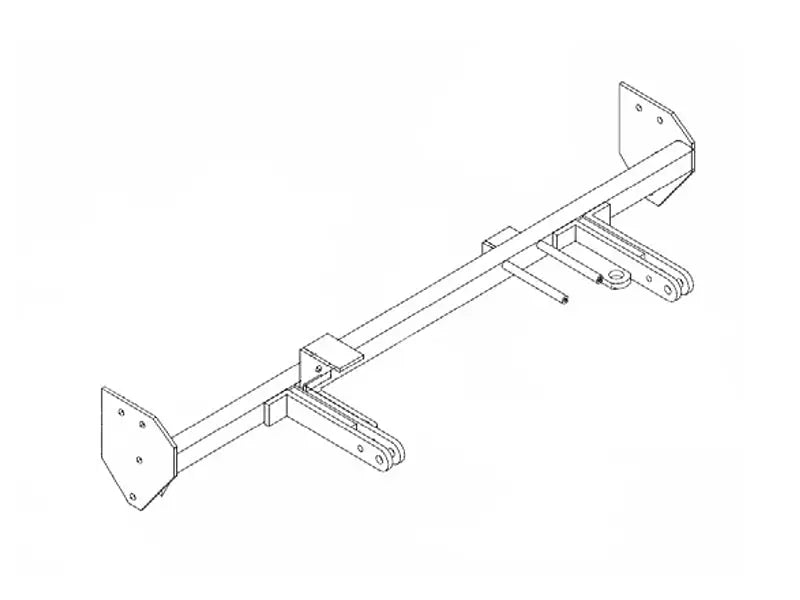 Blue Ox BX2705 Base Plate for Easy Kia Rio Towing bx2705