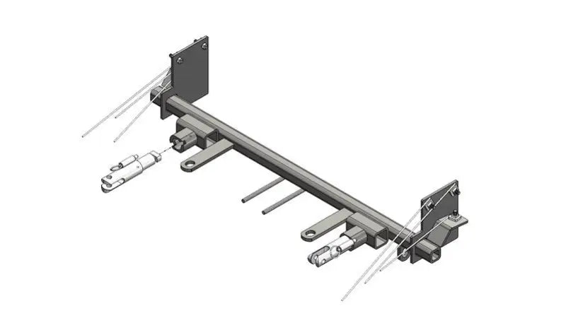 Blue Ox BX2724 Base Plate for Easy Kia Rio Towing bx2724