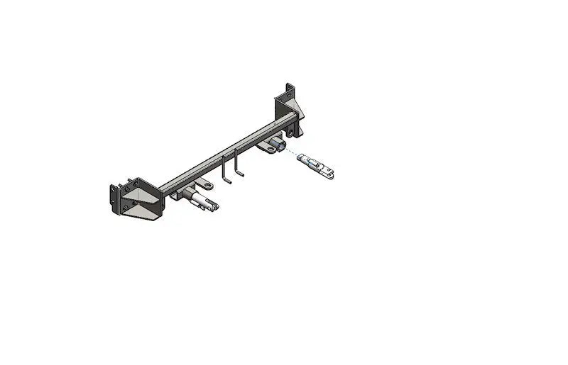 Blue Ox BX2800 Base Plate for Easy Fiat 500 Towing bx2800