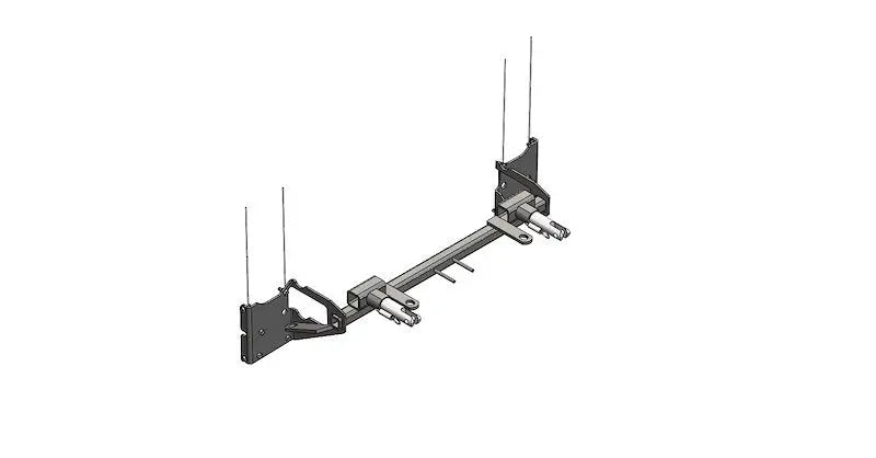 Blue Ox BX2803 Base Plate for Easy Fiat 500L Towing bx2803