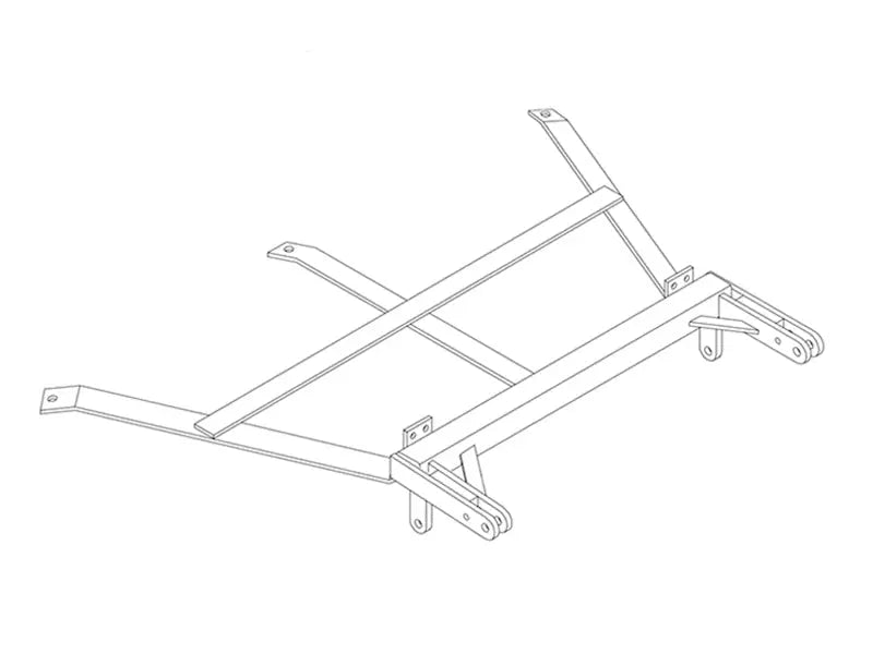 Blue Ox BX3206 Base Plate for Easy Olds 88 Towing bx3206