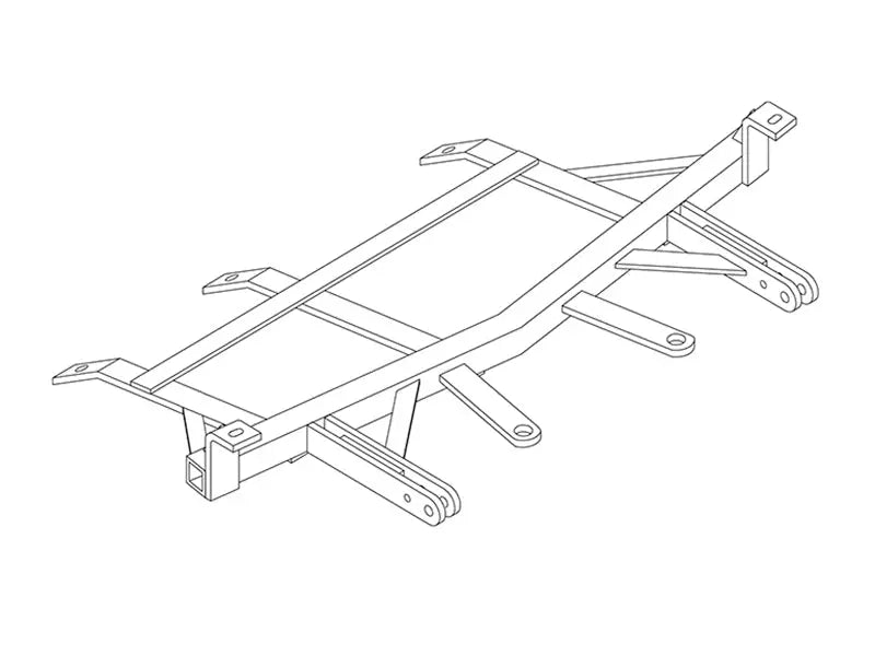 Blue Ox BX3211 Base Plate for Easy Towing Connection bx3211