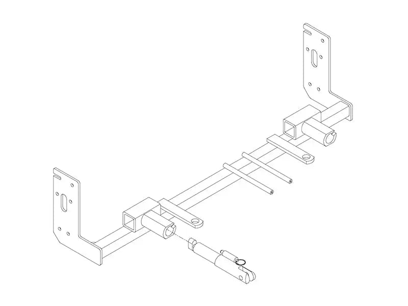 Blue Ox BX3229 Base Plate for Easy Towing Setup bx3229