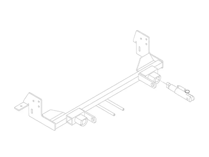 Blue Ox BX3323 Base Plate for Easy Saturn L Towing bx3323