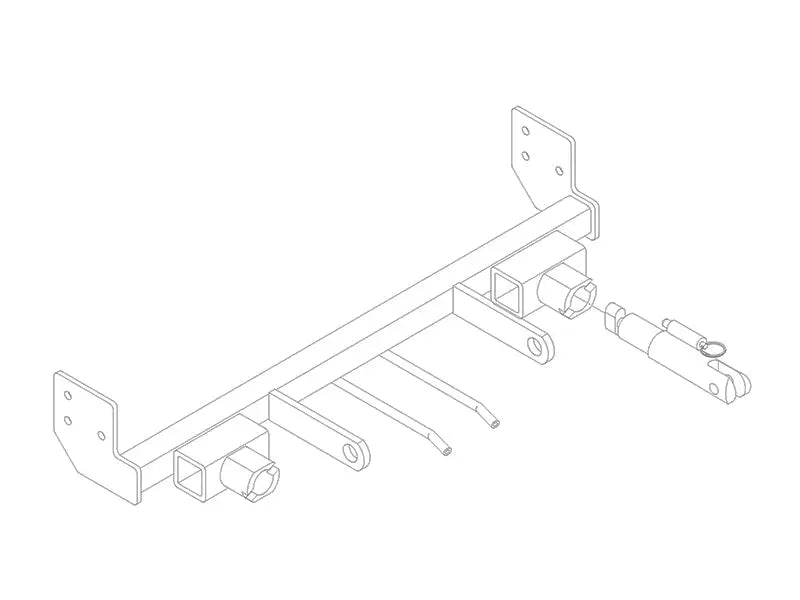 Blue Ox BX3518 Base Plate for Easy Suzuki Gr Vitara Towing bx3518