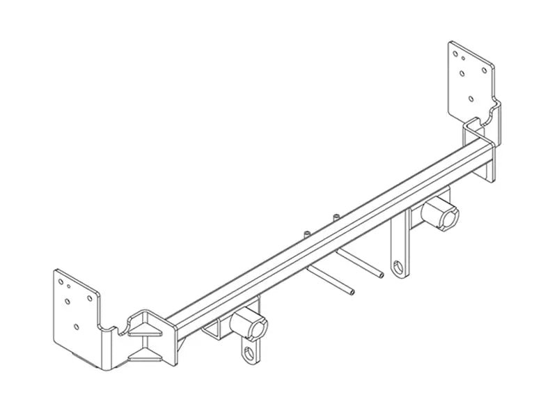 Blue Ox BX3519 Base Plate for Easy Suzuki Areo Towing bx3519