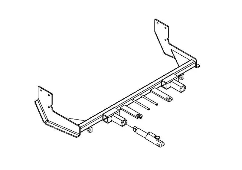 Blue Ox BX3522 Base Plate for Easy Suzuki SX4 Towing bx3522