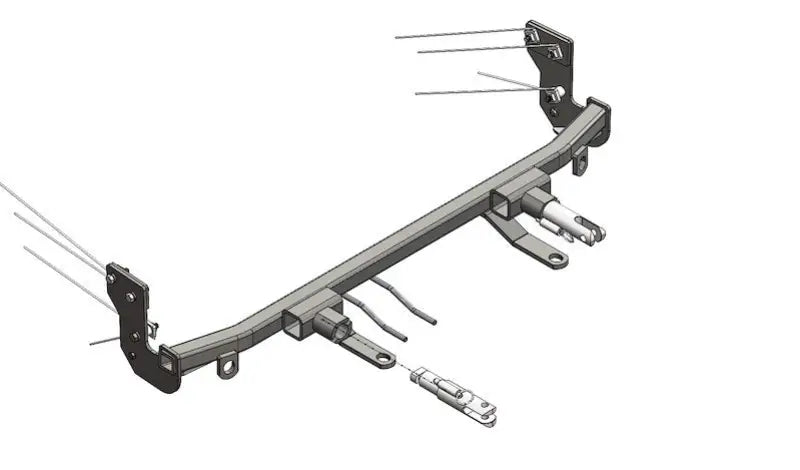 Blue Ox BX3620 Base Plate for Easy Subaru Crosstrek Towing bx3620