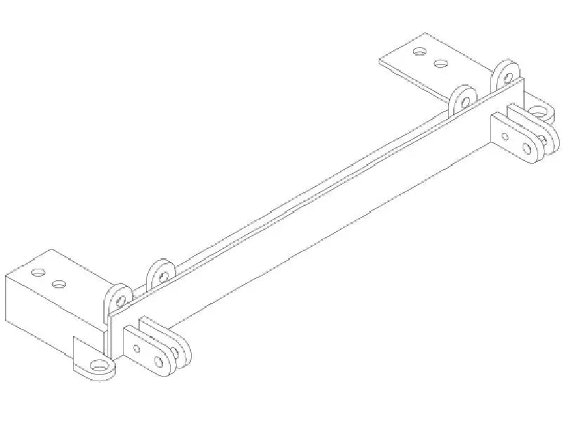 Blue Ox BX3720 Base Plate for Easy Towing Setup bx3720