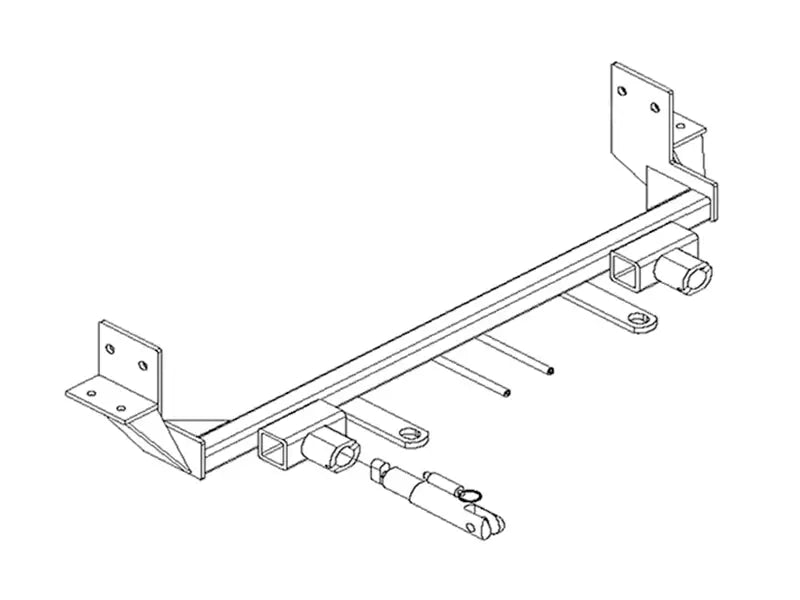 Blue Ox BX3777 Base Plate for Easy Toyota Corolla Setup bx3777