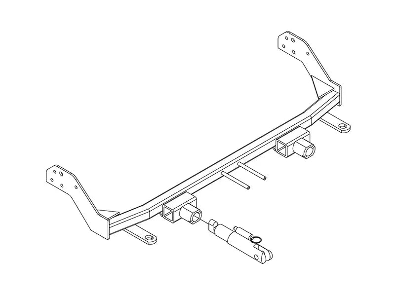 Blue Ox BX3823 Base Plate for Easy Volkswagen Jetta Towing bx3823