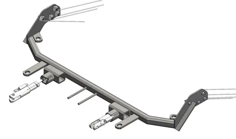 Blue Ox BX3832 Base Plate for Easy VW Tiguan Towing bx3832