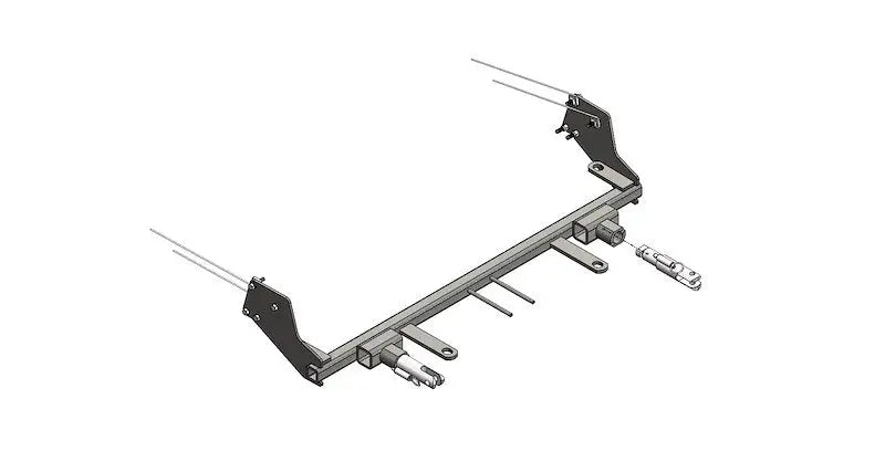 Blue Ox BX3837 Base Plate for VW Golf GTI Upgrade bx3837