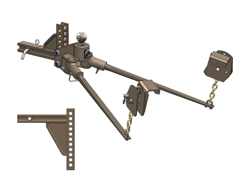 Blue Ox BXW0556 SwayPro Hitch for Safe Towing Stability bxw0556