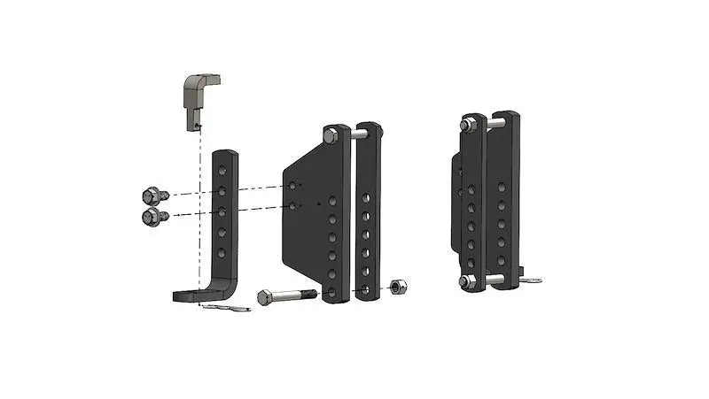 Blue Ox BXW4080 TrackPro/2-Point Hitch Accessory Upgrade bxw4080