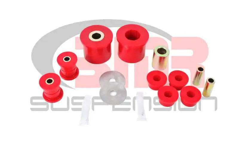 BMR 08-09 Pontiac G8 Rear Suspension Bushing Kit (BK004 BK005 BK006) - Black/Red bk007