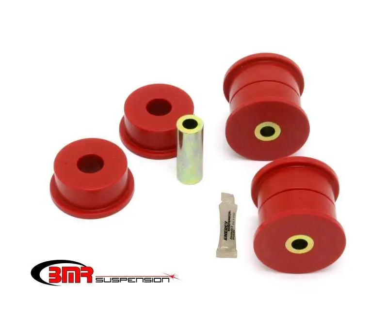 BMR 10-15 5th Gen Camaro Pro Version Differential Mount Bushing Kit (Polyurethane) - Red bk029