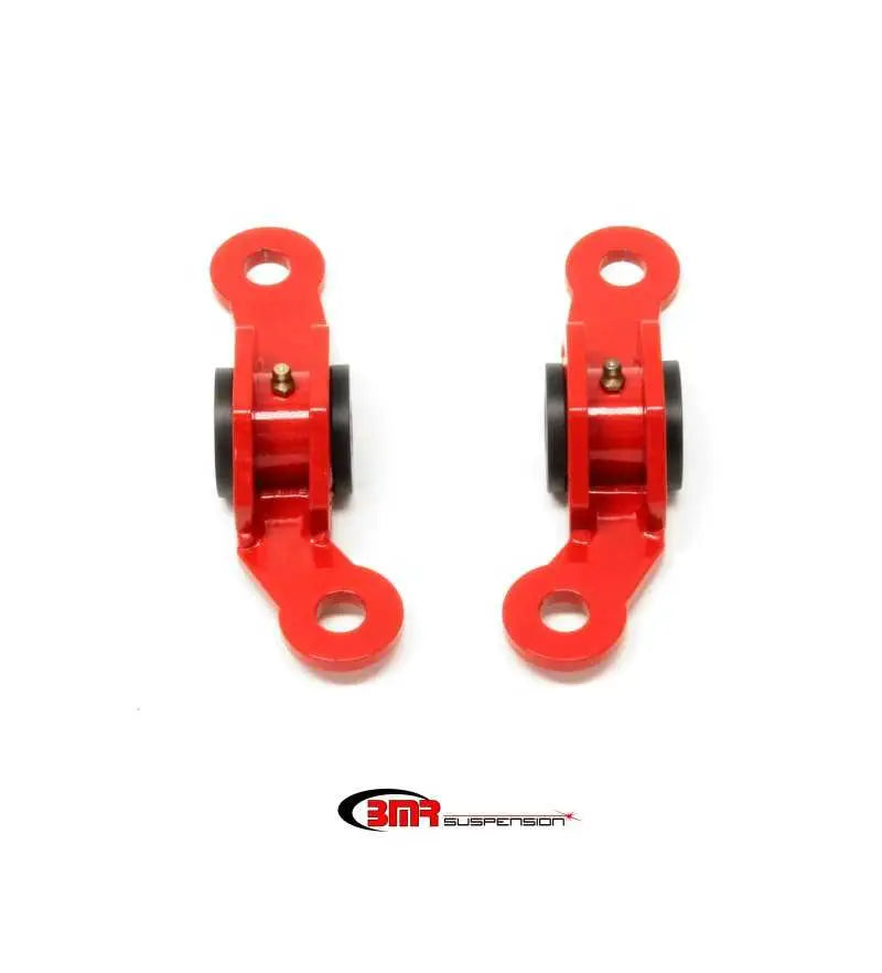 BMR 10-15 5th Gen Camaro Rear Upper Control Arm Bushing Kit (Delrin) - Red bk039r