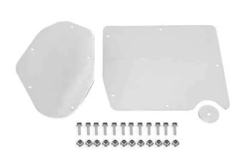 BMR 15-20 Ford Mustang A/C & Heater Delete Panel (Aluminum) - Bare acd761