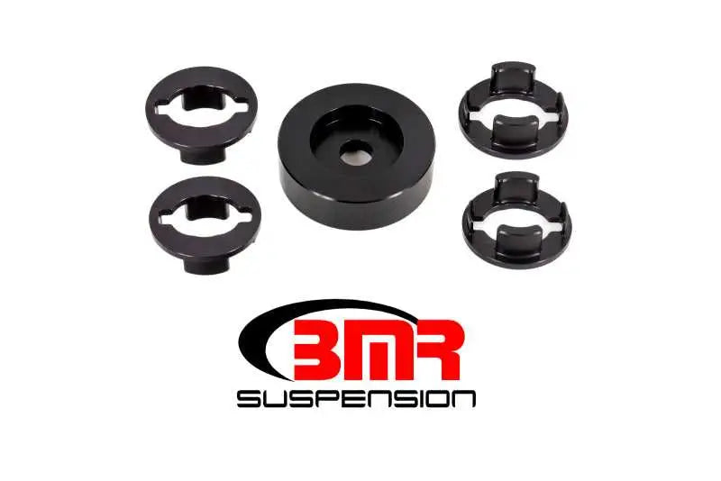 BMR 16-17 6th Gen Camaro Differential Lockout Bushing Kit (Aluminum) - Black bk060