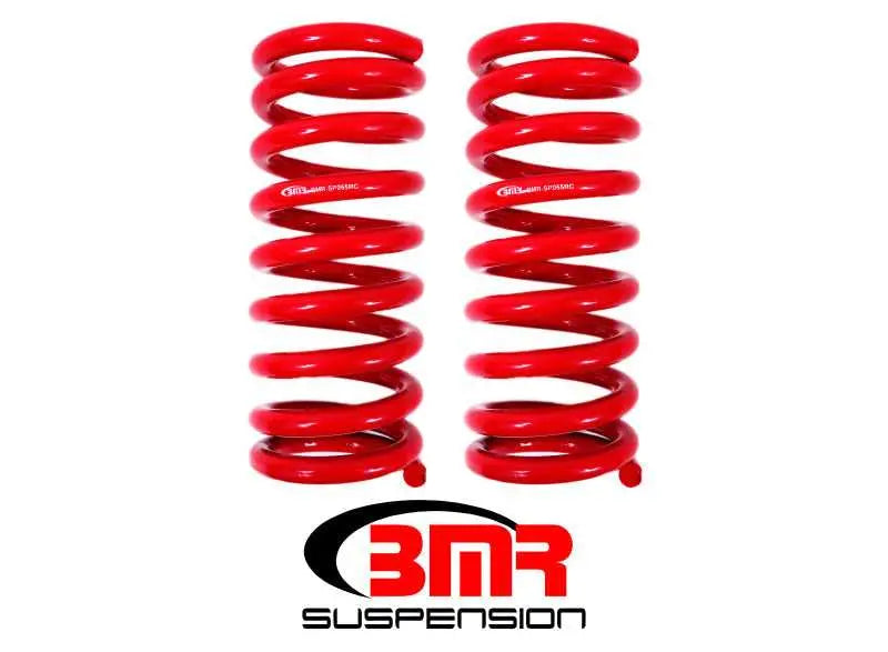 BMR 67-69 1st Gen F-Body Small Block Front Lowering Springs - Red sp055r