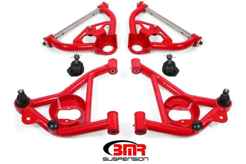 BMR 78-87 G-Body Upper And Lower A-Arm Kit - Red aa030r