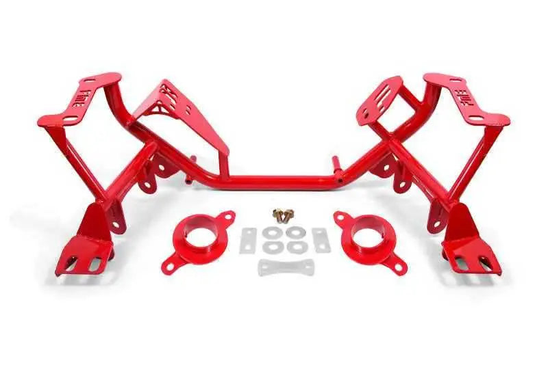 BMR 79-95 Ford Mustang K-Member Standard Version w/Spring Perches - Red km732r