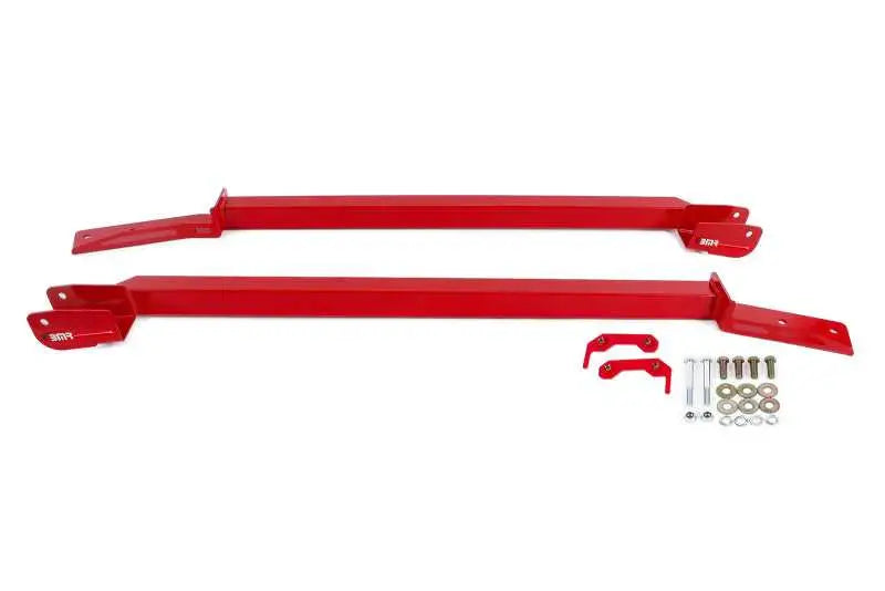 BMR 93-02 F-Body Non-Convertible Bolt-On Boxed Subframe Connectors - Red sfc023r