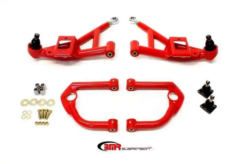 BMR 93-02 F-Body Upper And Lower A-Arm Kit - Red aa032r