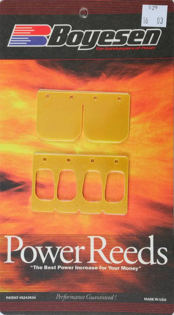 Boyesen 29 Watercraft Power Reeds wps-58-0429