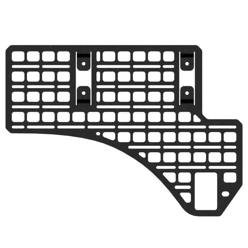 BuiltRight Industries 2019+ RAM 1500 5ft7in Bed Bedside Rack System - Driver Front Panel 102505