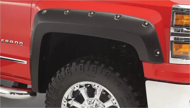 Bushwacker 19-22 Dodge Ram 1500 Pocket Style Front Flares 2pc - Black bus50053-02