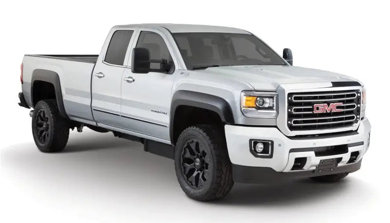 Bushwacker 20-21 GMC Sierra 2500HD Extend-A-Fender Style Flares Front 4pc - Black bus40988-02