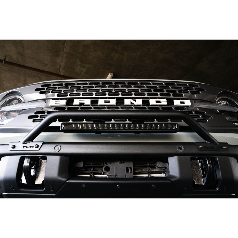 DV8 Offroad 2021-2025 Ford Bronco Factory Bumper Bull Bar Tube Model LBBR-06