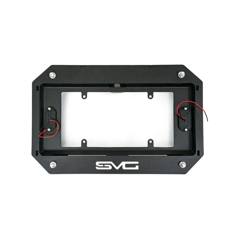 DV8 Offroad 2018-2025 Jeep Wrangler Spare Tire Delete With Light Mounts Model TSJL-03