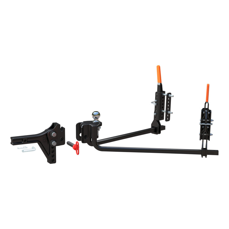 CURT TruTrack 2P Trailer-Mounted Weight Distribution Hitch, 8-10K Model 17510
