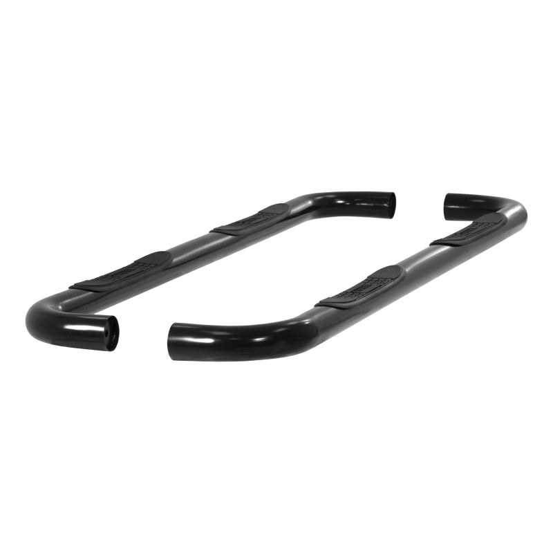 ARIES 3" Round Black Steel Step Nerf Bars Model 204009