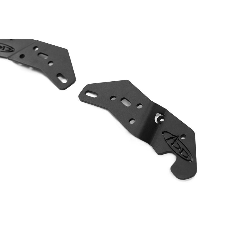 Addictive Desert Designs 21-23 Ford Bronco & Bronco Raptor Dual Ditch Light Brackets Model AC2301801NA