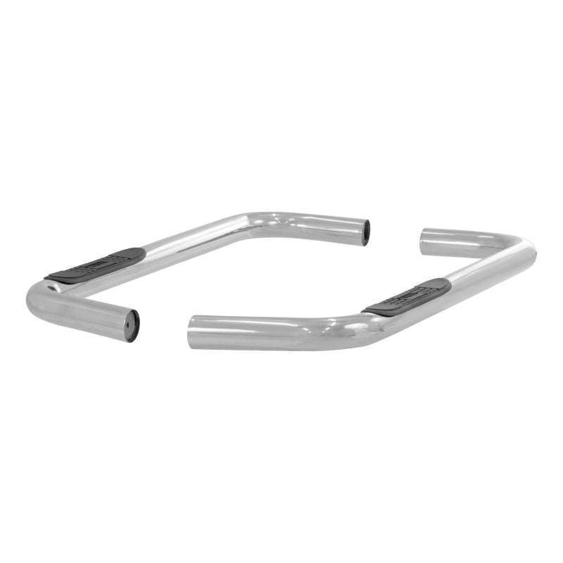 ARIES 3" Round Polished Stainless Step Nerf Bars Model 203035-2