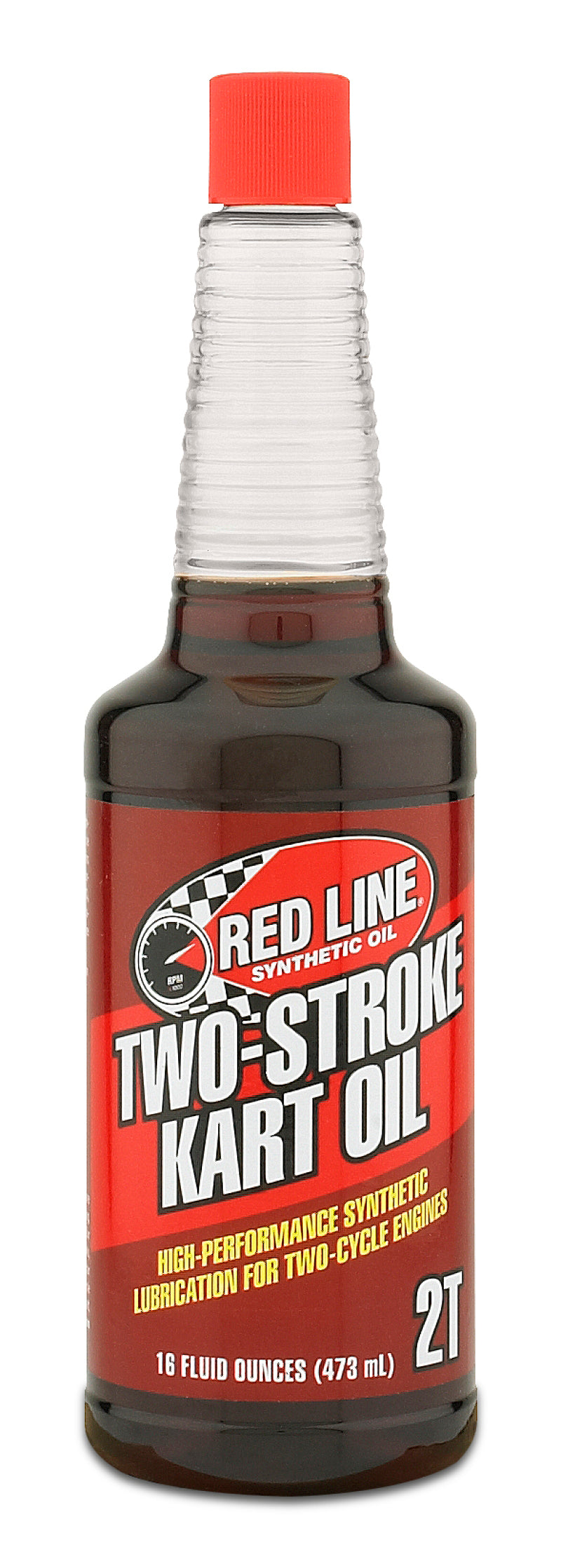 Red Line Two-Cycle Kart Oil 16 Oz. - Case of 12 red40403