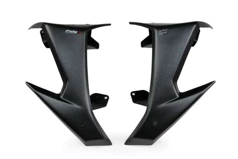 Carbon Downforce Side Spoilers for Enhanced Motorcycle Aerodynamics 561-21783c