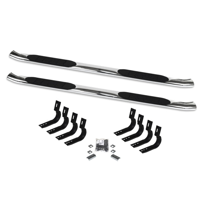 Go Rhino 415 Step Nerf Bars with Mounting Brackets Kit Crew Cab Model 67048PS